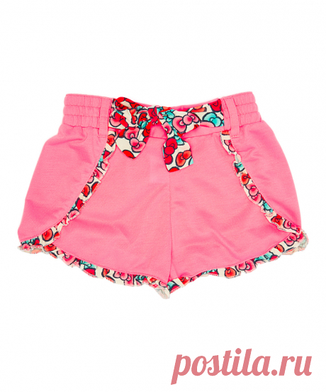 Ultra Pink &amp; Red Bow Hello Kitty Shorts | zulily