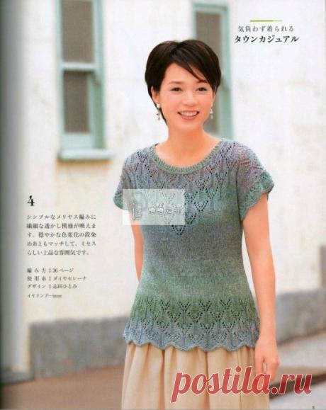 Безрукавка спицами