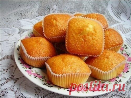 Простые и вкусные кексы со сгущенкой