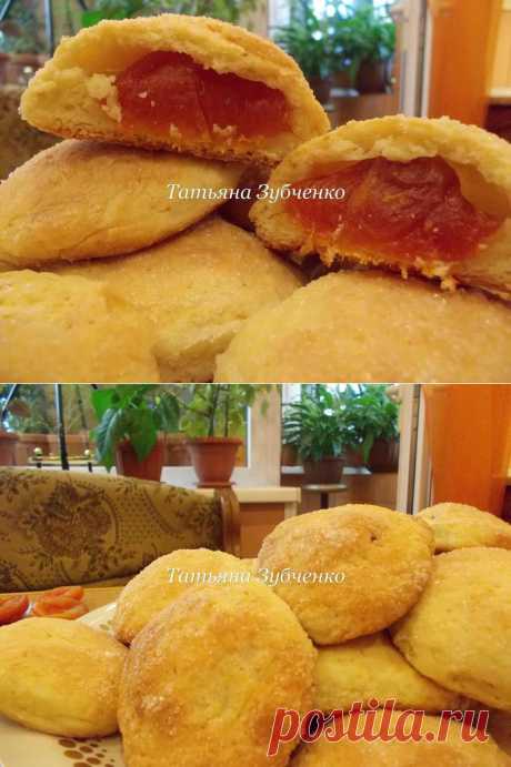 Творожное печенье с курагой