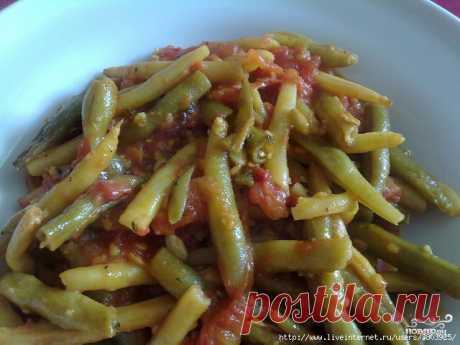 Маринованная стручковая фасоль по-корейски