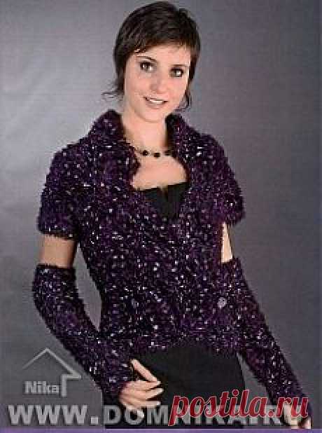 Жакеты » Вязание крючком и спицами схемы и модели