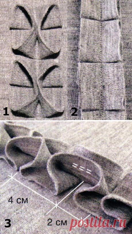 Отделка трикотажного изделия | | pokroyka.ru-уроки кроя и шитья