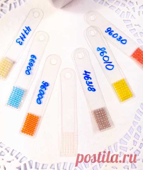 Аксессуары для рукоделия ОРГ-005 Бисерная планшетка для создания каталога купить в Украине, цена 2,20 грн Орг-005