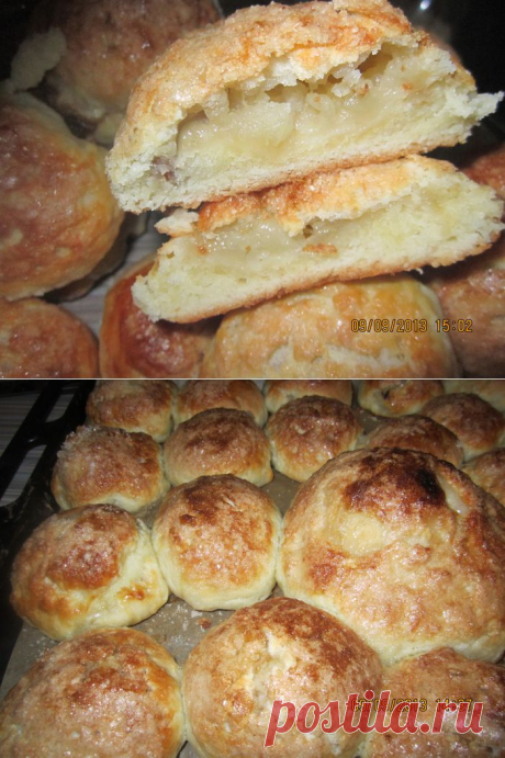 Сельское пирожное с яблоками