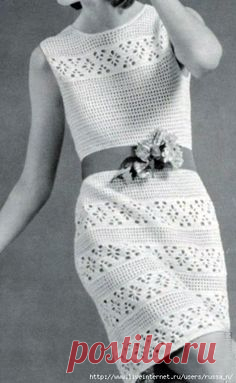 Вязанные платья,сарафаны,юбки в Pinterest