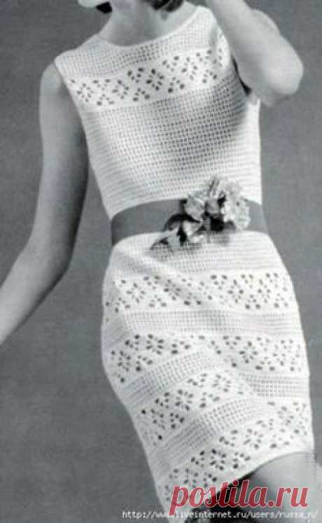 Вязанные платья,сарафаны,юбки в Pinterest