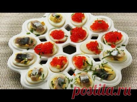Фаршированные Яйца - Видео рецепт