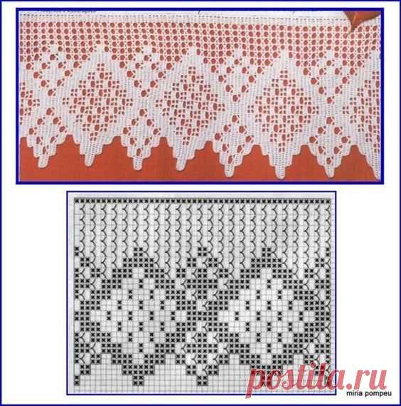 Кружево крючком