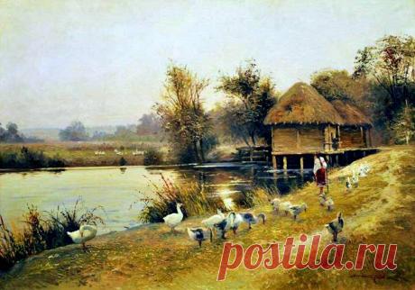 Реалистичные сцены бытовой жизни украинцев прошлого от Юрия Журки