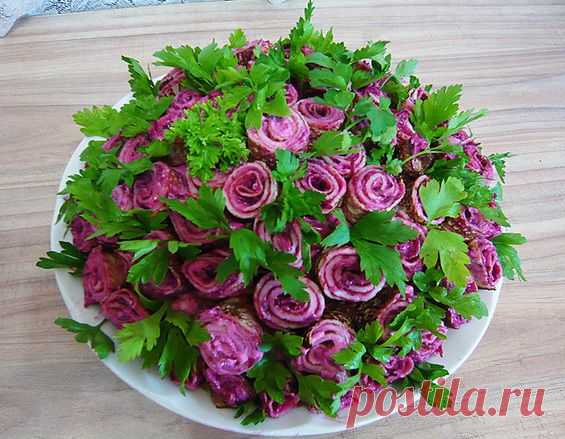 Салат «Букет невесты» | 8 Ложек