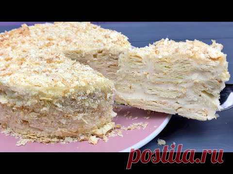 Чудо-рецепт! Нежнейший торт без выпечки за 10 минут!