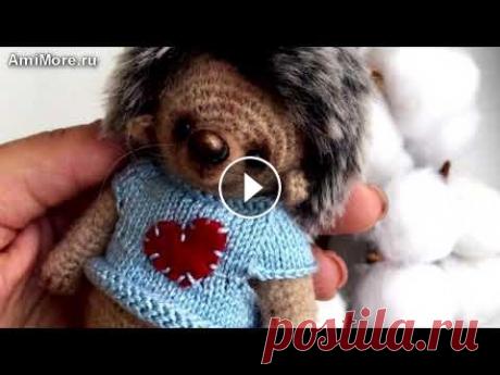 Амигуруми: схема Ёжик. Игрушки вязаные крючком - Free crochet patterns. Бесплатная схема для вязания амигуруми: Ёжик. Описание для вязания маленького ежа крючком. Мастер-класс по вязанию ёжика. Игрушки вязаные крючком! Авт...