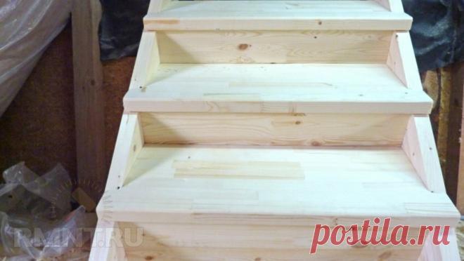 Как самостоятельно изготовить лестницу: делаем марши | Строительный портал RMNT.RU | Яндекс Дзен