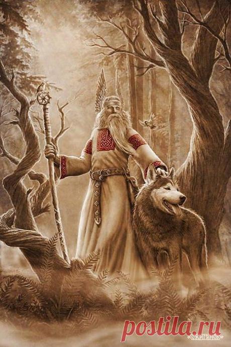 Игорь Ожиганов художник. Славянская мифология. Белбог.