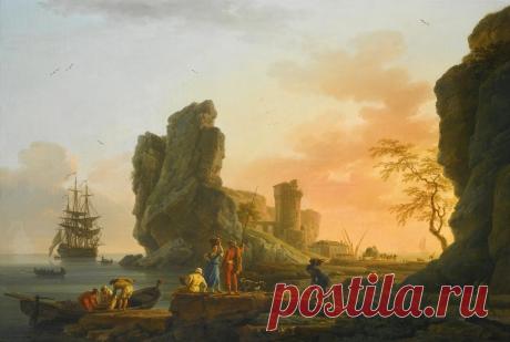 Клод Жозеф Верне (Claude Joseph Vernet), 1714-1789. Франция