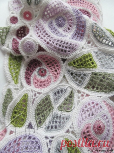 Розы Макинтоша: летняя туника крючком и другие идеи | Создавай сам | Яндекс Дзен