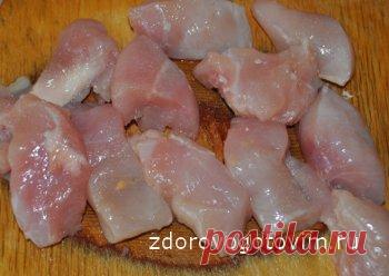 Куриное филе в морковном кляре | ЗДОРОВО ГОТОВИМ