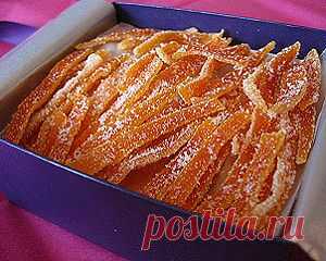 Цукаты из апельсиновых корок