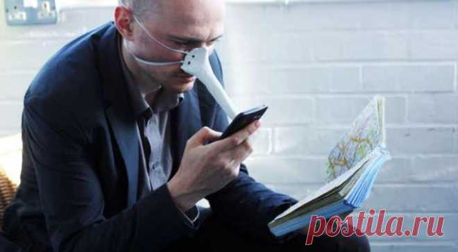 Зонтик-телефон, носовой стилус, айфон с подстаканником: невероятно странные гаджеты для передачи текстовых сообщений . Милая Я