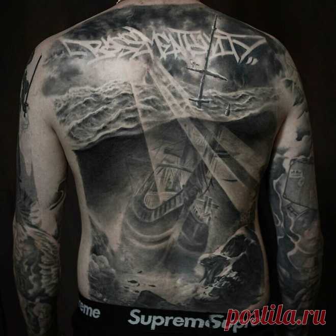 40 эффектных тату в стиле черно-серого реализма от Ти Стаклайфа | Цветы Флоры | Яндекс Дзен