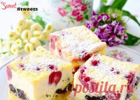 Вишнево-маковый пирог | Sweet Twittes
