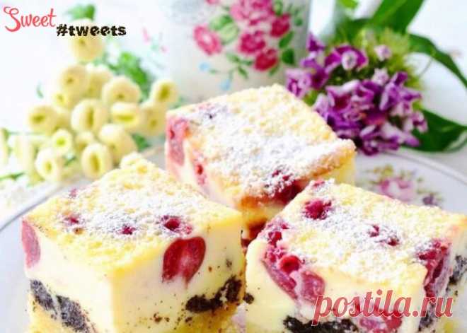 Вишнево-маковый пирог | Sweet Twittes