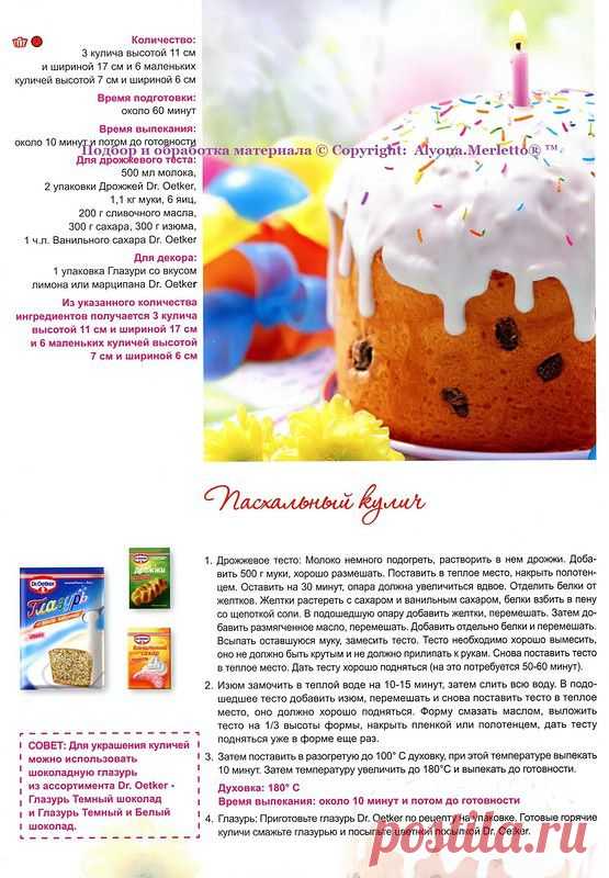 «Пасхальные рецепты»