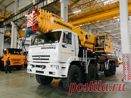 КС-6577К-3: новый 50-тонный автокран «Ивановец» — Kovsh.dp.ua