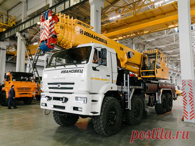 КС-6577К-3: новый 50-тонный автокран «Ивановец» — Kovsh.dp.ua