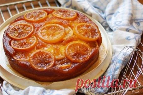 Лимонный пирог-перевертыш