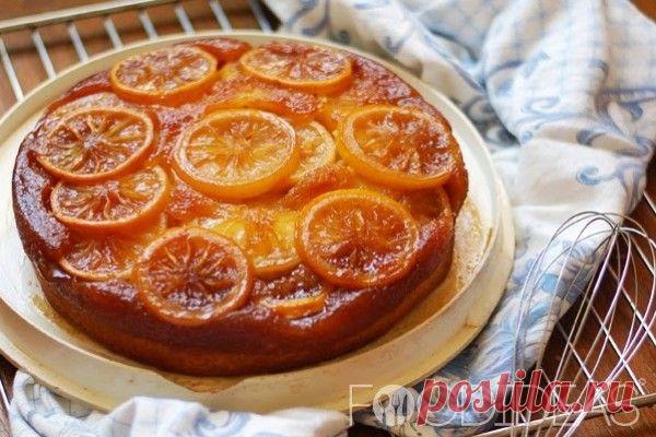 Лимонный пирог-перевертыш