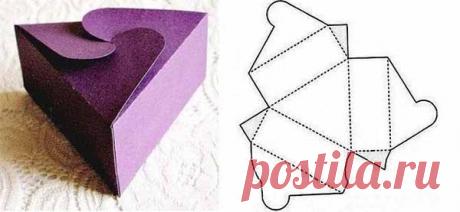 Шаблоны подарочных коробочек