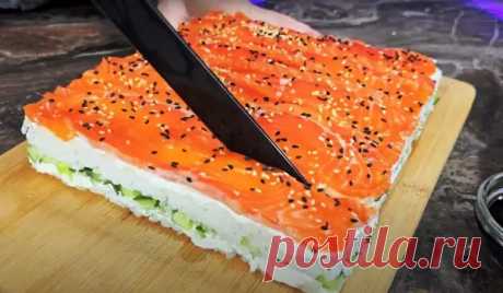Ленивый торт «Филадельфия». Нереально вкусно: узнала рецепт и Суши больше не заказываю - Будет вкусно - Медиаплатформа МирТесен