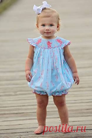 Image result for smocked romper pattern