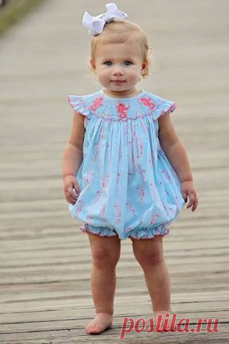 Image result for smocked romper pattern