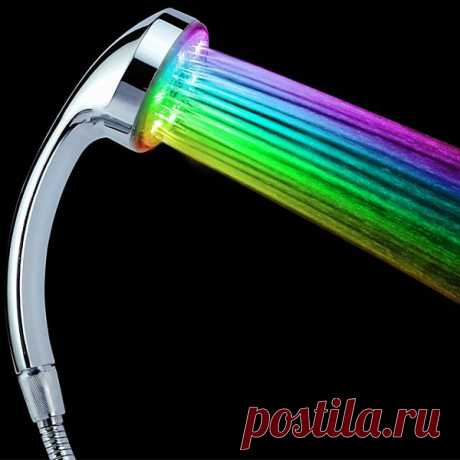 Хочу радугу в ванной! Насадка для душа. $26 USD