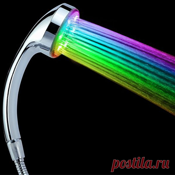 Хочу радугу в ванной! Насадка для душа. $26 USD