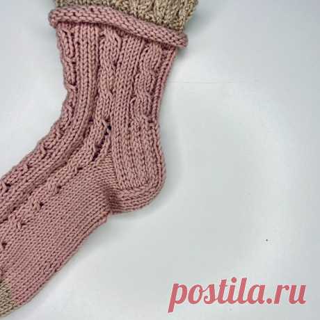 Нежнейшие носки с рюшами спицами | Описание | Схемы узора | Лена. На крючке | О вязании | Дзен