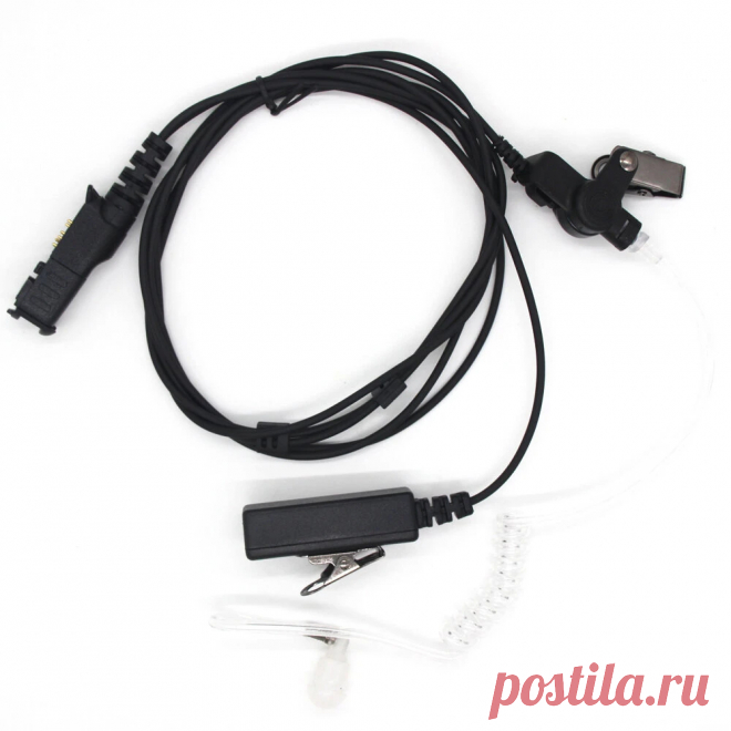 PPT Headset Earpiece For Motorola Xir P6600 P6620 XPR3300 XPR3500 MTP3250 Two Wa - US$10.89