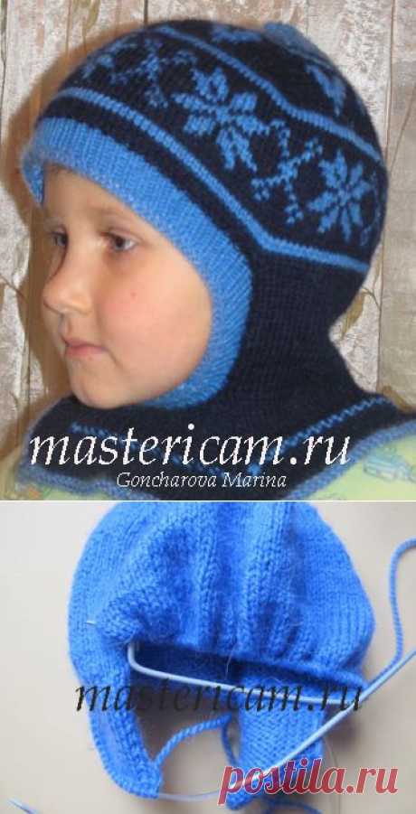 ШАПКА ШЛЕМ.Мастер класс