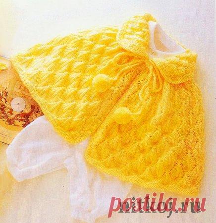 Пончо для самых маленьких » Ниткой - вязаные вещи для вашего дома, вязание крючком, вязание спицами, схемы вязания