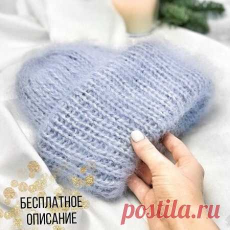 11 современных Instagramных зимних шапок спицами. | Галина Knitting | Яндекс Дзен
