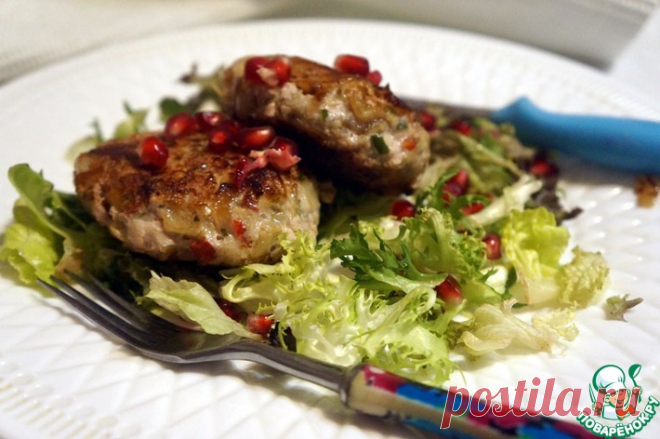 Котлеты из индейки и свинины Кулинарный рецепт