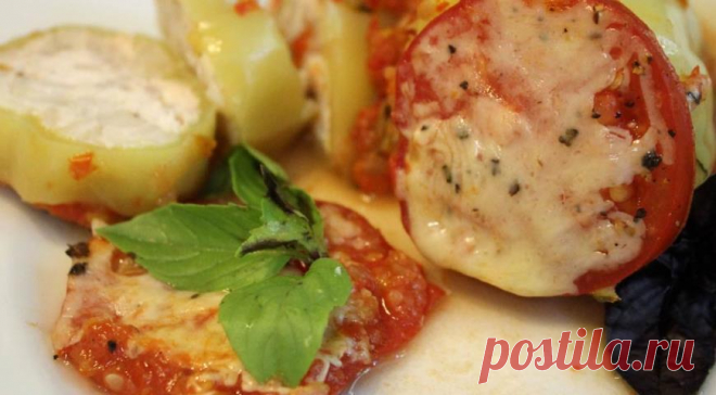 Перцы, фаршированные курицей, пошаговый рецепт с фото