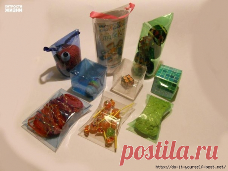 Коробочки для подарков из пластиковых бутылок