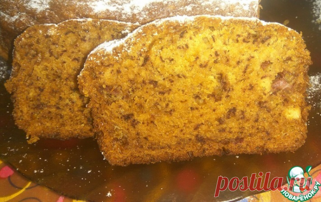 Банановый кекс Кулинарный рецепт
