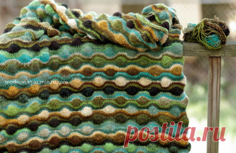Головные уборы,шарфы и митенки в технике свинг (swing-knitting) - Klubok - Modnoe Vyazanie.ru.com