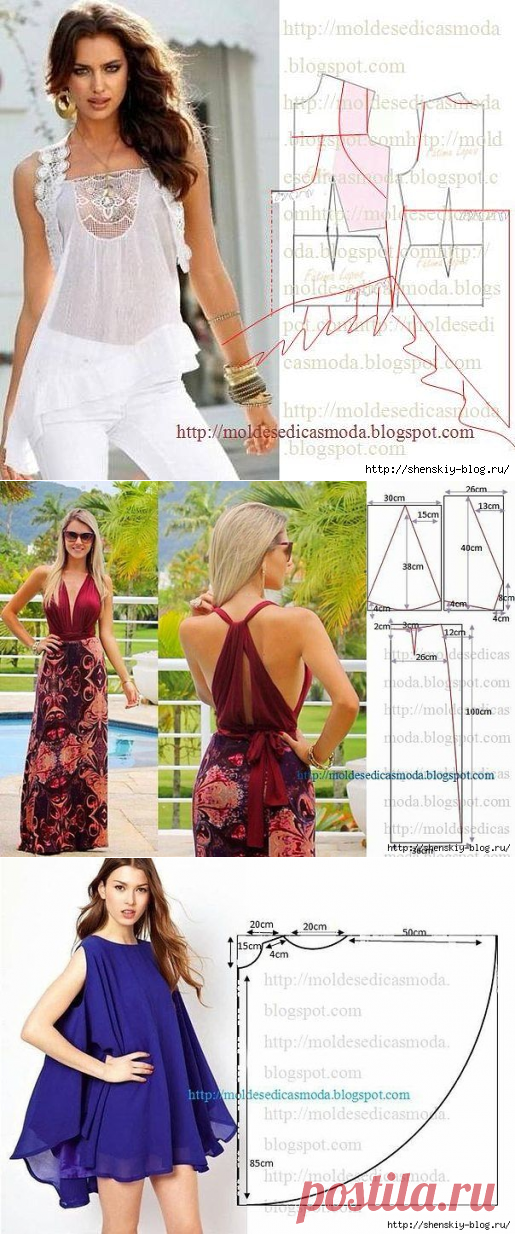 Супер-модные летние наряды своими руками! » Женский Мир