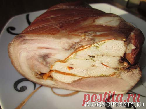 Рулет из свиной рульки - пошаговый рецепт с фото | И вкусно и просто